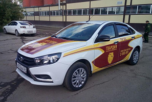 Новый служебный автомобиль получил еще один экипаж ГБР ГВАРДИИ